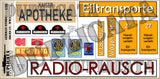 German Shop/Store Signs #1 - WW2 - 1/35 Scale - Duplicata Productions