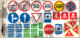 Southern Ukraine Highway/Road Signs - 1/35 Scale (2 sheets)