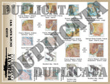 Allied Aviator Escape Maps, WW2 - 1/72 Scale