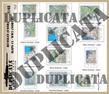 Russian (USSR) Maps #1, Eastern Front (North), WW2 - 1/48 Scale
