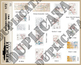 Allied Maps - Western Front #1, WW1 - 1/72 Scale