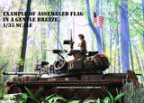 American Flag - 50 Stars (1960 to Present Day) - 1/72, 1/48, 1/35, 1/32 Scales - Duplicata Productions