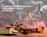 1st Cavalry Division Flags - 1/72, 1/48, 1/35, 1/32 Scales - Duplicata Productions