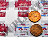 American Beer,  24 Can Beer Boxes - 1/24 Scale - Duplicata Productions