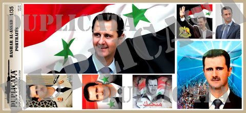 Assad Portraits, Syrian Civil War - 1/35 Scale - Duplicata Productions