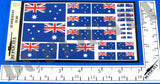 Australian Flag - 1/72, 1/48, 1/35, 1/32 Scales - Duplicata Productions