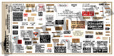 British & British Territories Trench & Field Signs #2 -  WW1 - 1/72 Scale - Duplicata Productions