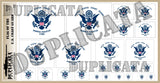 Flag of The United States Coast Guard - 1/72, 1/48, 1/35, 1/32 Scales