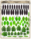 Jungle Foliage #1 - 1/35 Scale (2 sheets) - Duplicata Productions
