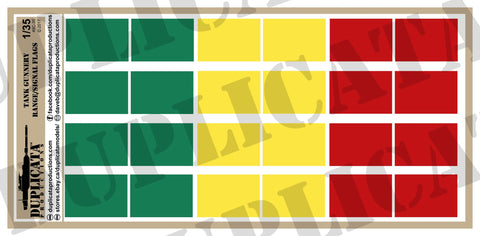 Tank Gunnery Range / Signal Flags - 1/35 Scale - Duplicata Productions