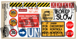 IFOR Bosnia (1995/96) Signs, Yugoslav Wars - 1/35 Scale - Duplicata Productions