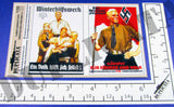 German WW2 Propaganda Posters, Large #1 - 1/35 Scale - Duplicata Productions