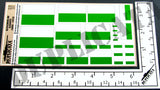 Flag of the Kingdom of Saxony (1806-1918) - 1/72, 1/48, 1/35, 1/32 Scales - Duplicata Productions