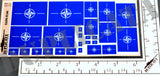 NATO Flag - 1/72, 1/48, 1/35, 1/32 Scales - Duplicata Productions
