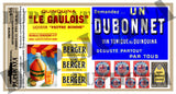 French Advertisements, Various Sizes #3 -  WW2 - 1/35 Scale (2 sheets) - Duplicata Productions