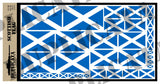 Scottish Flag - 1/72, 1/48, 1/35, 1/32 Scales - Duplicata Productions