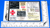 U.S. Signs, Pacific Theater - WW2 - 1/35 Scale - Duplicata Productions