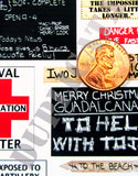 U.S. Signs, Pacific Theater - WW2 - 1/35 Scale - Duplicata Productions