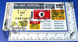 Australian Base Signs, Nui Dat - Vietnam War - 1/35 Scale (2 sheets) - Duplicata Productions