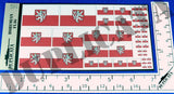 Bohemian Flag - 1/72, 1/48, 1/35, 1/32 Scales - Duplicata Productions