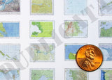 Allied Aeronautical Charts - WW2 - 1/48 Scale - Duplicata Productions