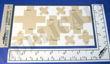 Cardboard Boxes w/Labels & Packing Tape - 1/35 Scale (3 sheets) - Duplicata Productions