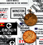 Canadian Road Signs, Europe #3 -  WW2 - 1/48 Scale - Duplicata Productions