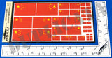 Flag of the People's Republic of China - 1/72, 1/48, 1/35, 1/32 Scales - Duplicata Productions