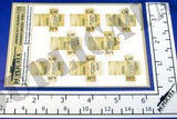 American C Rations Wooden Boxes, WW2 - 1/35 Scale - Duplicata Productions