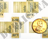 American C Rations Wooden Boxes, WW2 - 1/35 Scale - Duplicata Productions
