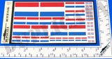 Dutch Flag - 1/72, 1/48, 1/35, 1/32 Scales - Duplicata Productions