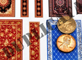 Elegant Rugs #1 - 1/72 Scale - Duplicata Productions