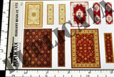 Elegant Rugs #2 - 1/72 Scale - Duplicata Productions