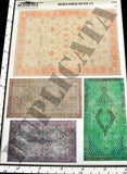Old/Faded Rugs #1 - 1/24 Scale - Duplicata Productions