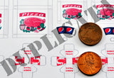 American Fast Food Containers - 1/24 Scale (2 sheets) - Duplicata Productions