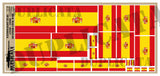 Nationalist Flag (1936 - 38) - Spanish Civil War - 1/72, 1/48, 1/35, 1/32 Scales - Duplicata Productions