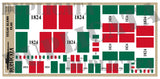 Texas Alamo Flag - 1/72, 1/48, 1/35, 1/32 Scales - Duplicata Productions