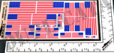American Flag - 48 Stars (1912 to 1959) - 1/72, 1/48, 1/35, 1/32 Scales - Duplicata Productions