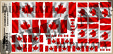 Canadian Flag - 1/72, 1/48, 1/35, 1/32 Scales (w/Motion Ripples) - Duplicata Productions