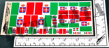 Kingdom of Italy Flag, Variant #2 - 1/72, 1/48, 1/35, 1/32 Scales - Duplicata Productions