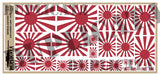 Imperial Japanese Naval Ensign Flag (1889 to 1945) - 1/72, 1/48, 1/35, 1/32 Scales - Duplicata Productions