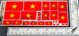North Vietnamese Flag - 1/72, 1/48, 1/35, 1/32 Scales - Duplicata Productions