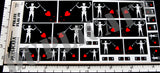 Pirate Flag #9 - 1/72, 1/48, 1/35, 1/32 Scales - Duplicata Productions