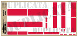 Polish Flag - 1/72, 1/48, 1/35, 1/32 Scales - Duplicata Productions
