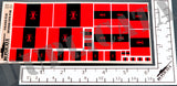 Falange Flag - Spanish Civil War - 1/72, 1/48, 1/35, 1/32 Scales - Duplicata Productions