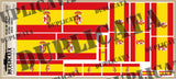 Flag of Spain (1785-1873 / 1875 - 1931) - 1/72, 1/48, 1/35, 1/32 Scales