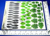 Jungle Foliage #1 - 1/35 Scale (2 sheets) - Duplicata Productions