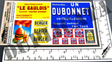 French Advertisements, Various Sizes #3 -  WW2 - 1/35 Scale (2 sheets) - Duplicata Productions