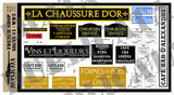 French Shop Signs #1 - WW2 - 1/35 Scale - Duplicata Productions