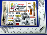 German Road Signs, Eastern Front #1 -  WW2 - 1/48 Scale - Duplicata Productions